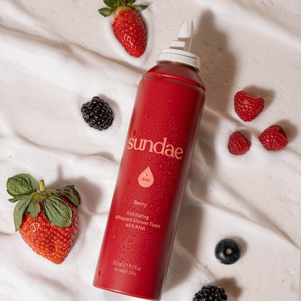 Berry Exfoliating Body Wash - Image 4