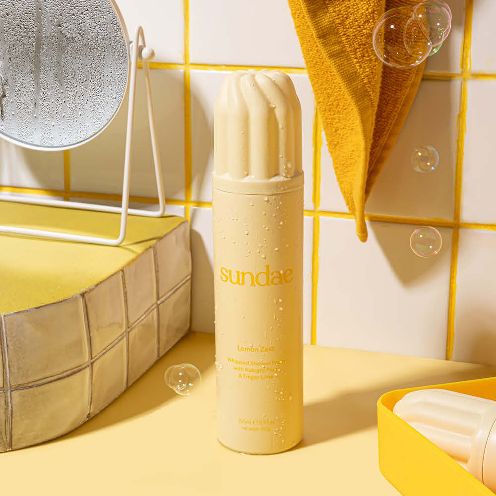 Lemon Zest Foaming Body Wash - Image 4